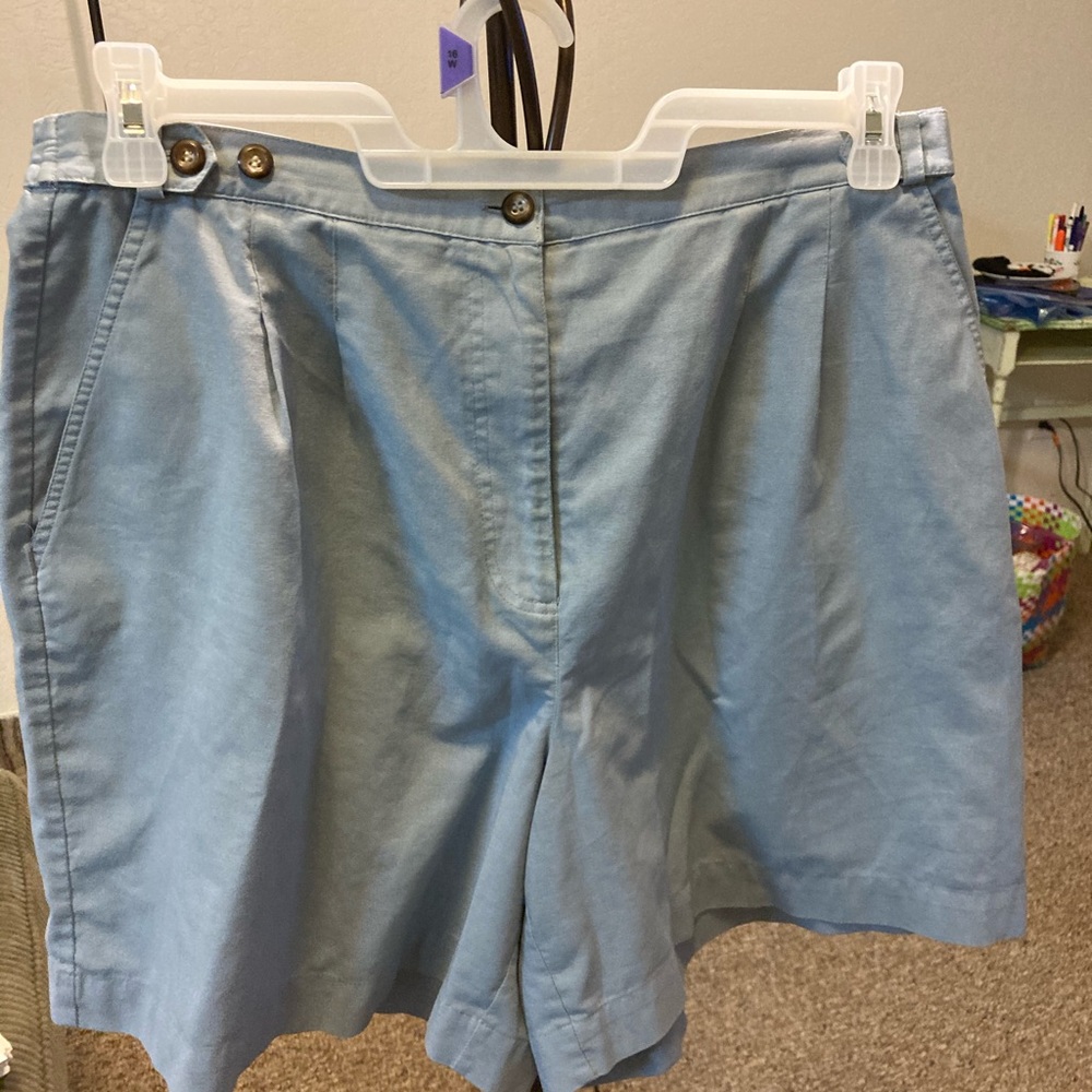 Light blue shorts